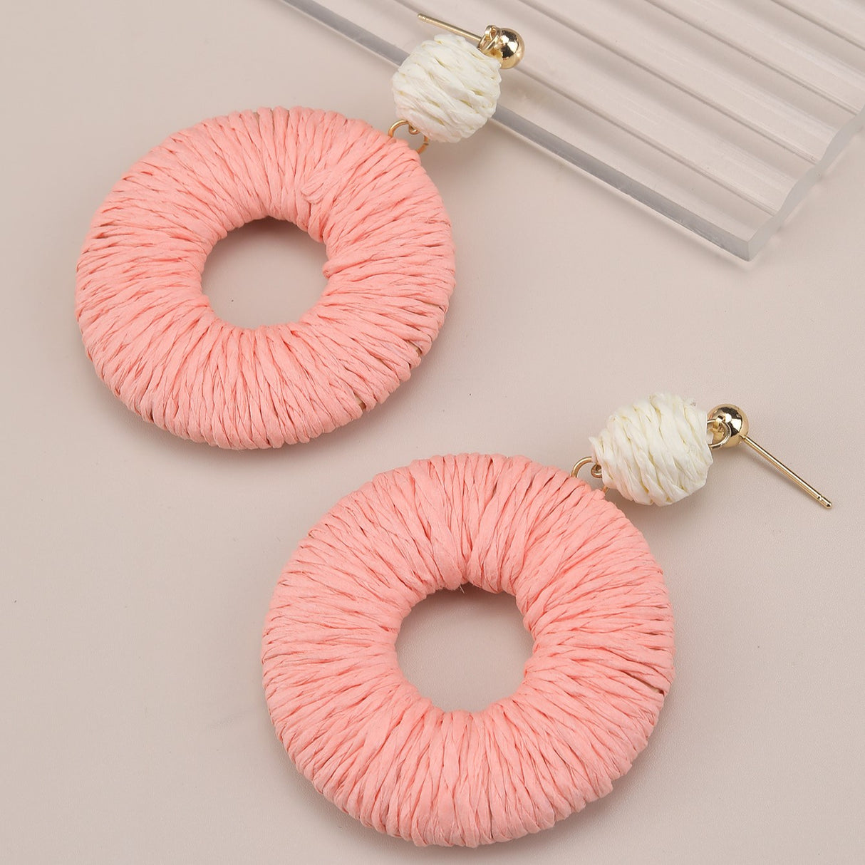 Doughnut Shape Earrings