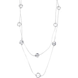 Tiny Circles In A Chain Neckalce