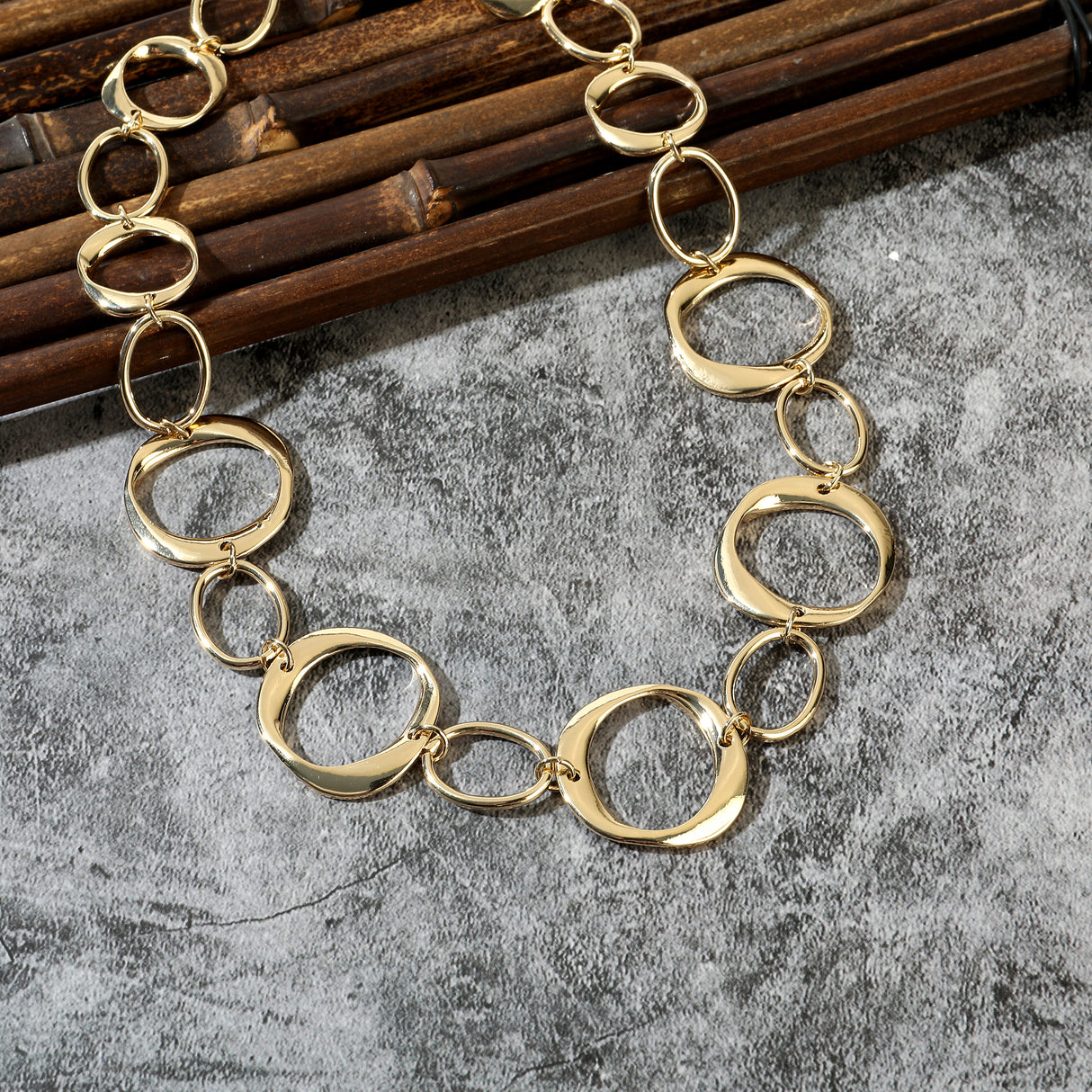 Circle Chain Necklace