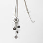 Heart And Square Pendant Necklace