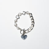 Heart Chain Bracelet