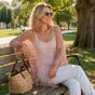Summer Metallic Crochet Cover-Up – One size fits all UK 8–24