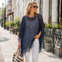 Summer Metallic Crochet Cover-Up – One size fits all UK 8–24