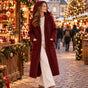 LONG CARDIGAN WITH LARGE HOODIE