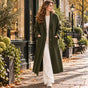 LONG CARDIGAN WITH LARGE HOODIE