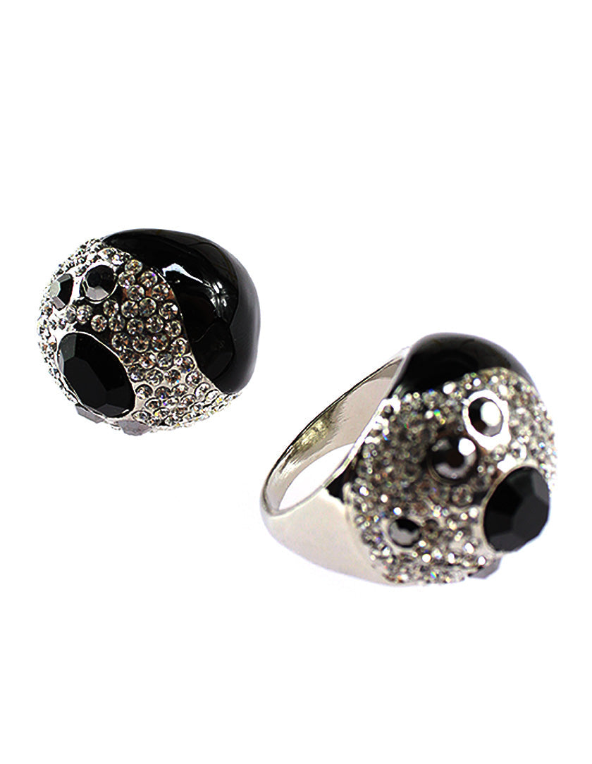 Ring - Silver-Black (RY1409020)