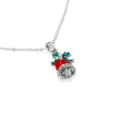 Jingle Bell Pendant - Silver