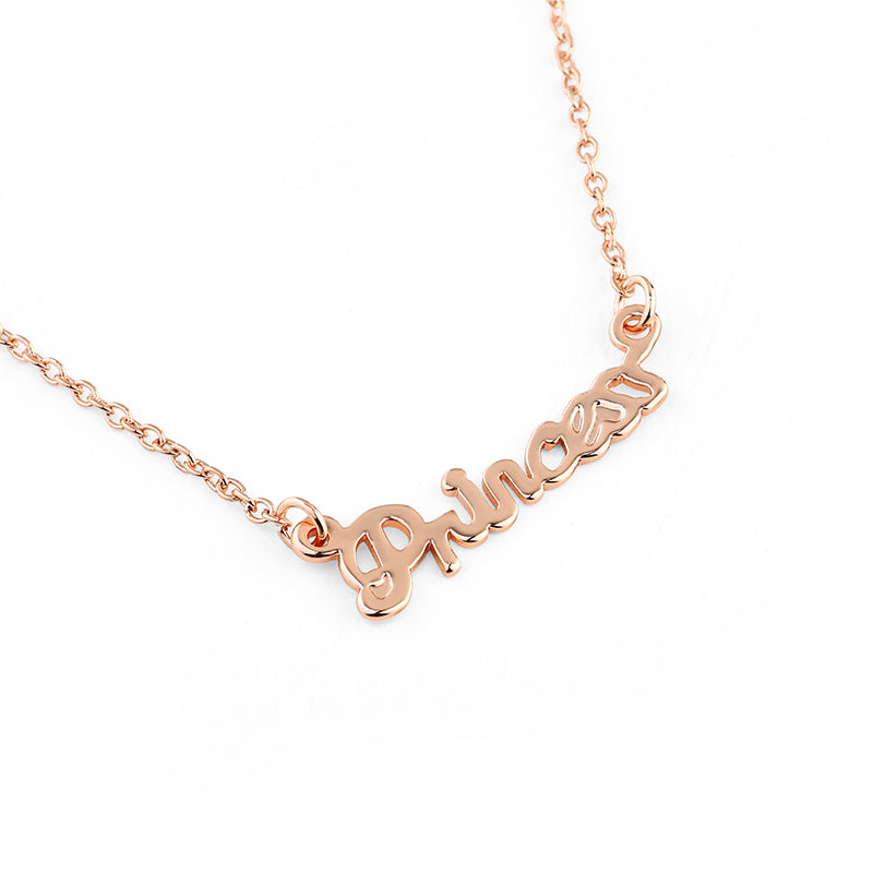 Princess Pendant - Rose Gold