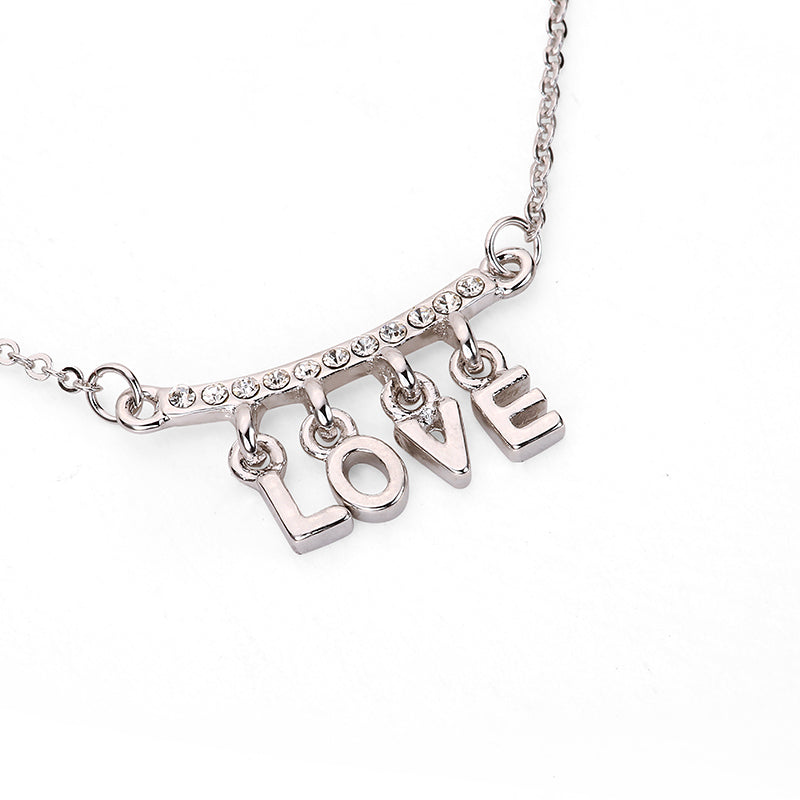 Love Letter Pendant - Silver