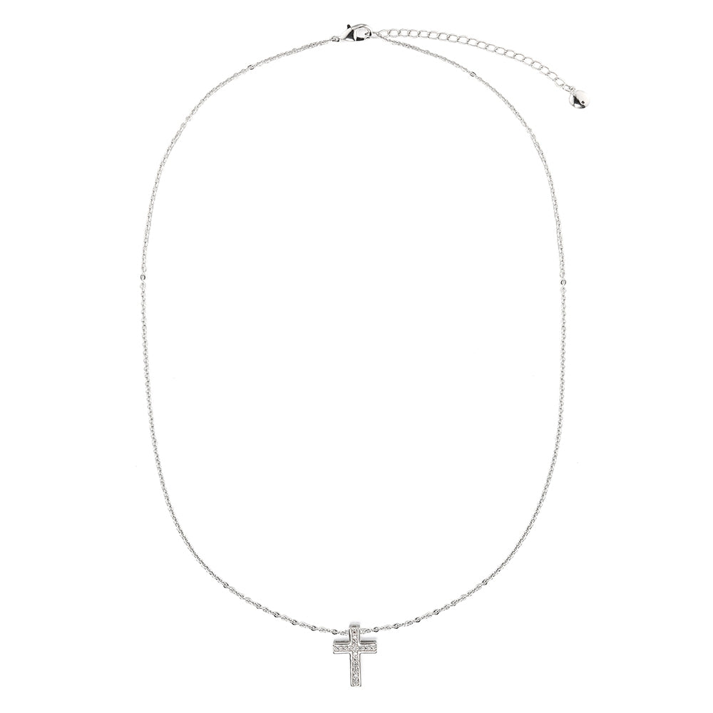 Cross Pendant - Silver (MS18020SL)