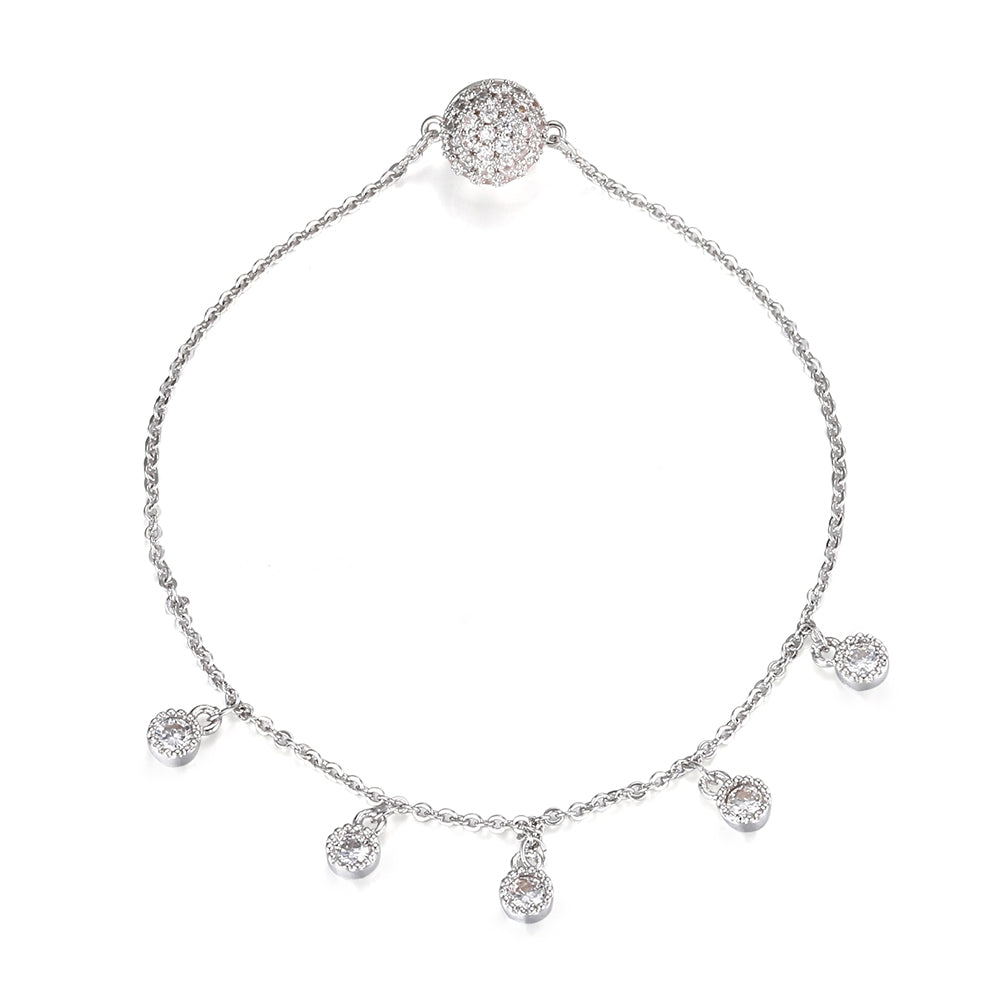 Gems Bracelet - Silver (MS18045SL)