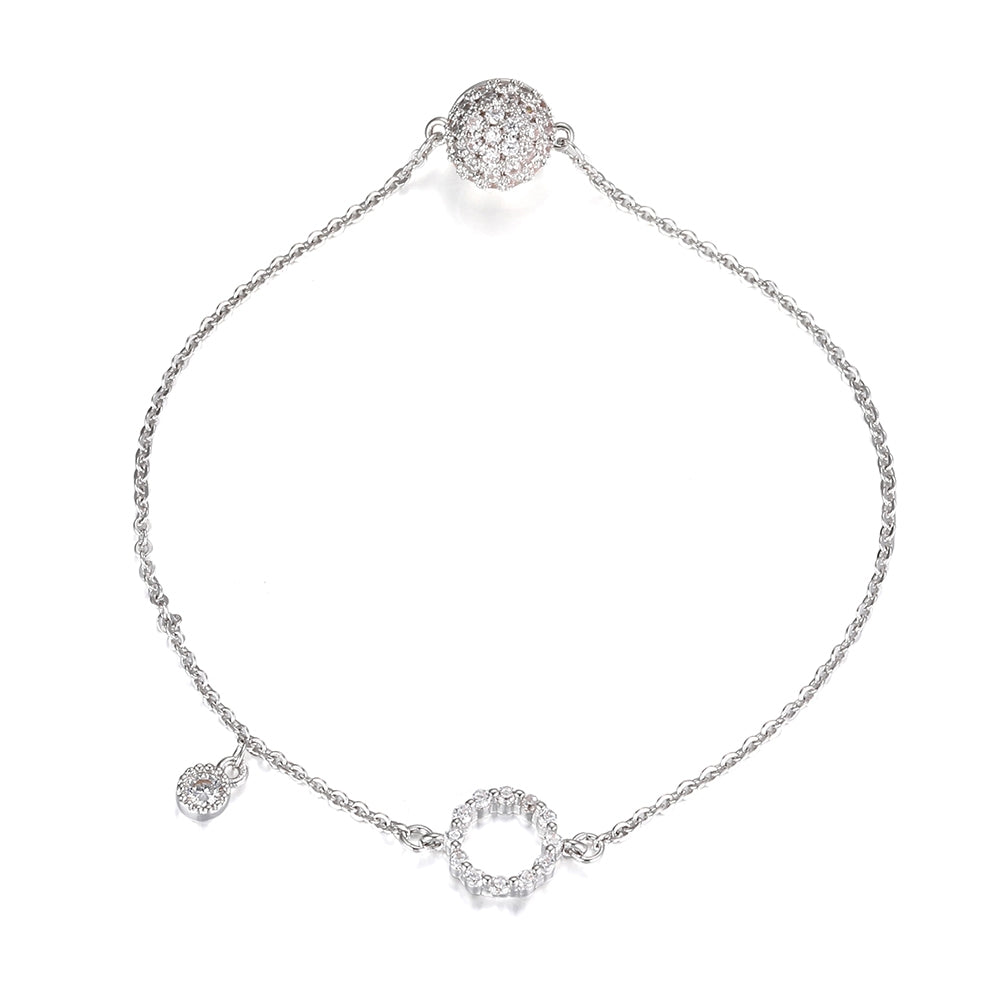 Hoop Bracelet - Silver (MS18060SL)