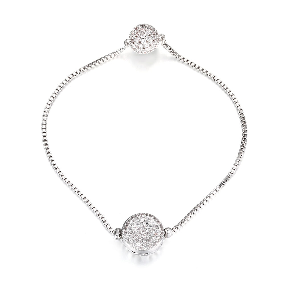 Round Bracelet - Silver (MS18061SL)