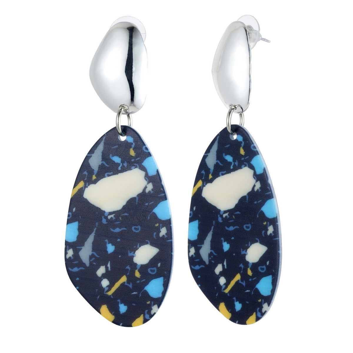 Earrings - Navy Blue (YD10801TUR)