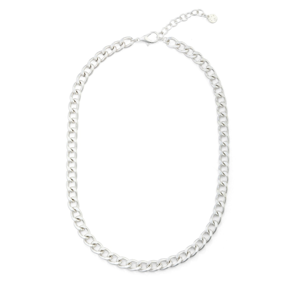 Classic Metal Medium Chain Link Short Necklace YD20095SLR