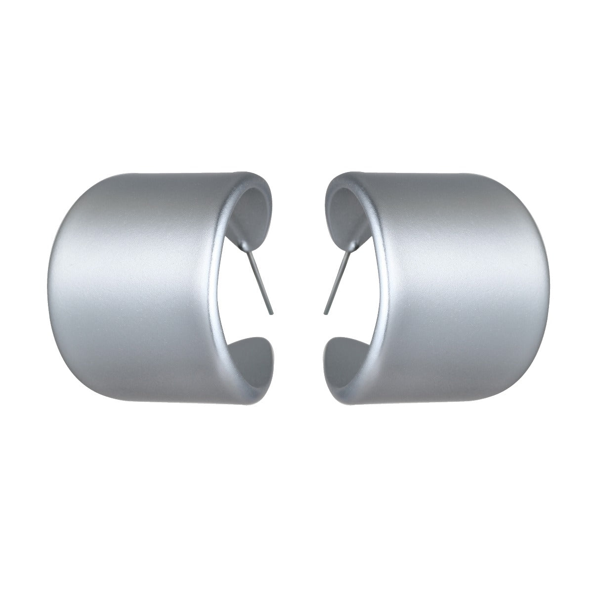 Plain Hoop Earrings - Silver YD20841SLR