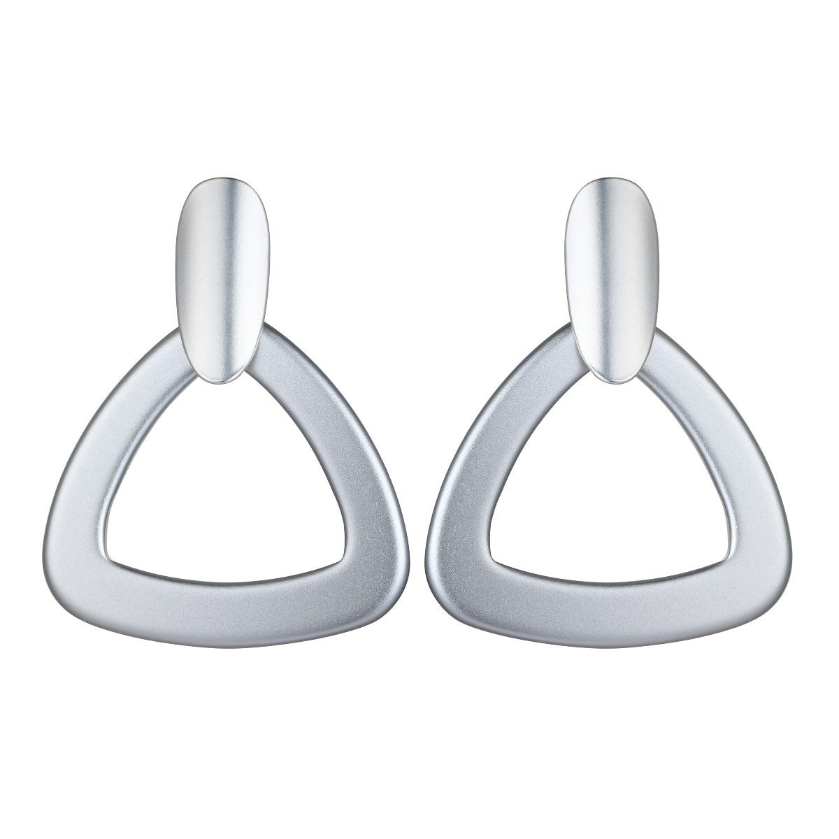 Simple Hollow Triangle Fashion Earrings YD20848SLR