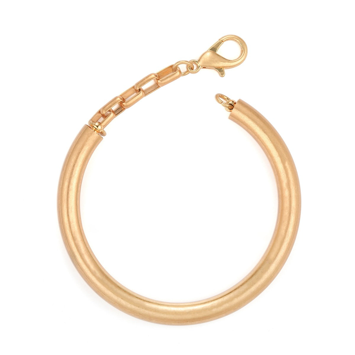 Gold Bangle-Style Fashion Bracelet YD20904YGD