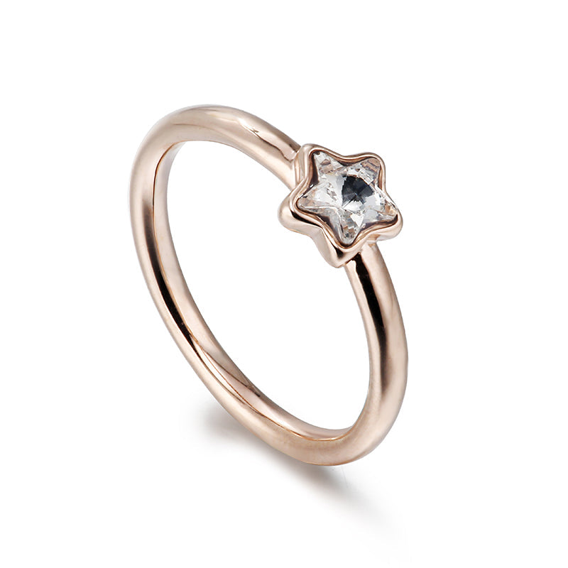 Star Ring - Rose Gold