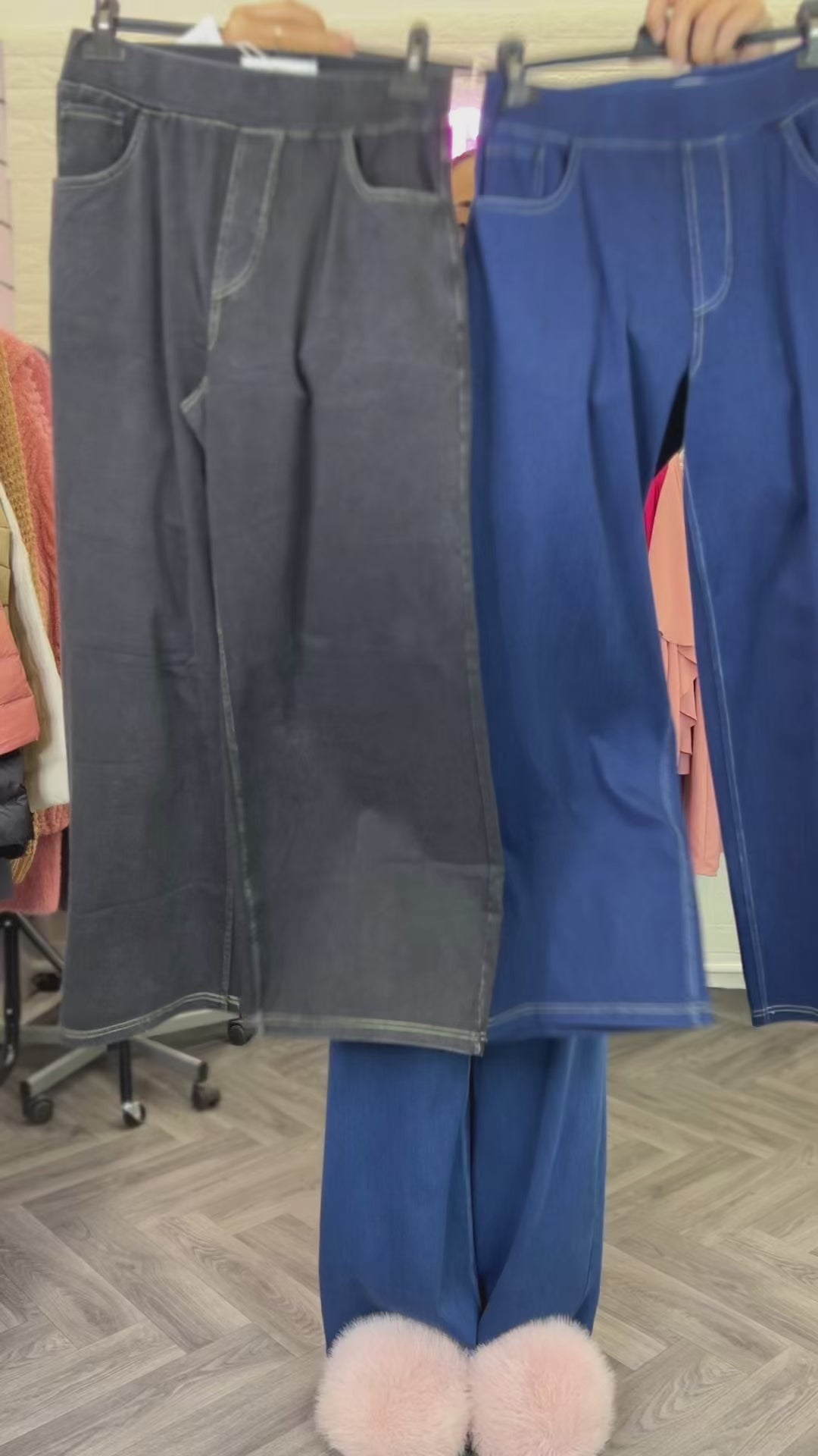 Cotton Jeans Breathable Cotton Super Strtetch Fits 3 Sizes From Size 8-24