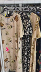 Women's Sparkle Floral Midi Dress - UK Size 12-22